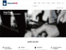 Tablet Screenshot of abyssalsoft.com